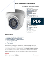 Specifications of Hikvision DS-2CE56D0T-IRP Dome Camera