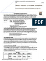 Sharing Informasi Document Controller & Document Management System