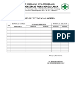 8.1.2.1 Formulir Penyimpanan Sampel