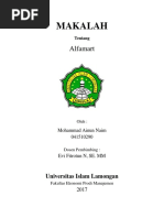 Download makalah alfamart by Siti Nurizzatin Kamala SN361817244 doc pdf