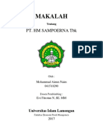 Makalah Sampoerna