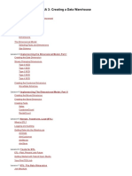 DBA 3 Creating a Data Warehouse v1