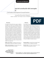 La Paradoja de Evolución Del Concepto de Desarrollo PDF