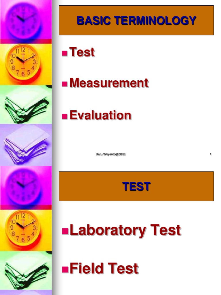 4 Test Administration Validity (Statistics) Quality