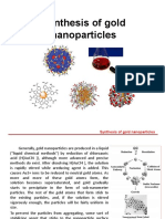 Synthesis of Gold Nanoparticles
