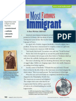 Our Most Famous Immigrant