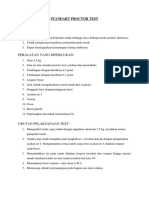 Standart Proctor Test