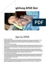Cara Menghitung APGR Skor