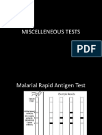 Miscelleneous Tests