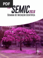Livro de Resumos Da 25 SEMIC UERJ - 2016 | PDF | Árvores | Câncer