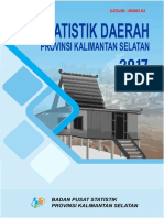 Statistik Daerah Provinsi Kalimantan Selatan 2017