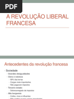 A Revolução Liberal Francesa