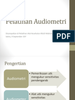 Pelatihan Audiometri