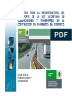 Normativa Infraestructura Del Transporte SCT 1 30102014