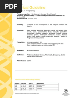 Clinical Guideline: Malaria in Pregnancy