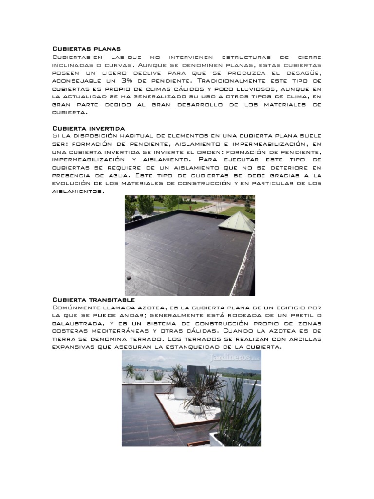 Impermeabilizar azoteas transitables