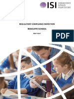 Redcliffe School: Regulatory Compliance Inspection