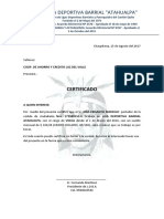 Certificado de Trabajo Marcelo Oña