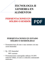 Fermentaciones en estado sólido o semisólido