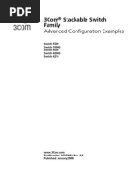 3com Stackable Switches Advanced Configuration Examples