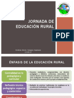 Jornada de Educación Rural