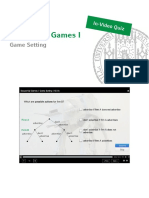 Lecture Slides-Quiz Sequential Games I