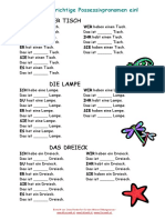 Possessivpronomen PDF