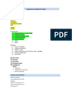 Esquema Del Informe de Tesina