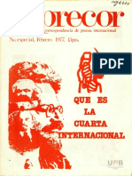 Inprecor Especial 1977 Febrero Que Es La IV Intenacional