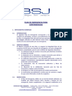 Plan de Emergencia para Contingencias PDF