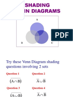 Shading Venn Diagrams
