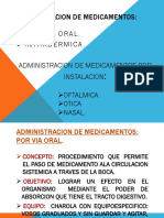 Administracion de Medicamentos