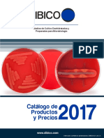 Catalogo Medios de Cultivo DIBICO