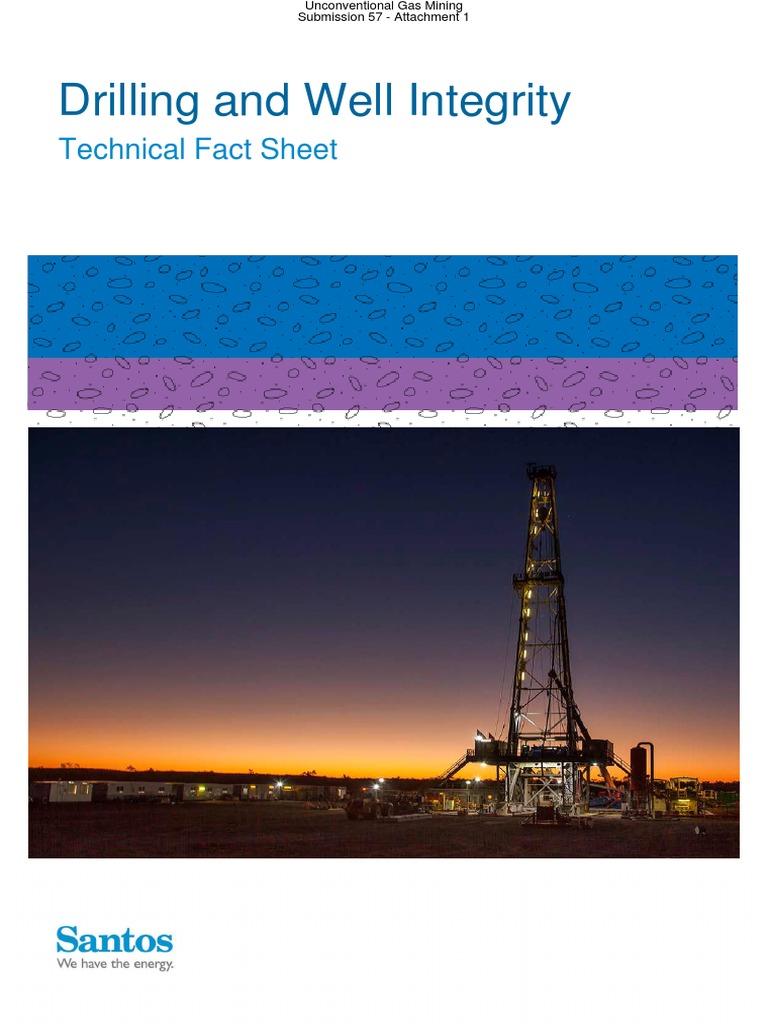 Drilling and Well Integrity in Gas Mining | PDF | Casing (Borehole ...