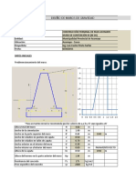 Diseño de Muros de Gravedad