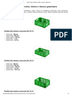 Dėžės Maisto Produktams, Dėžės Vaisiams Ir Daržovėms - Joksita