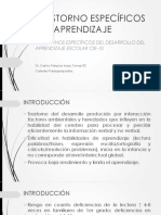 Trastorno Específicos Del Aprendizaje