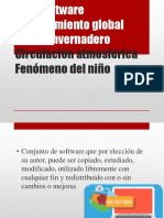 Free SoftwareCalentamiento global Efecto invernaderoCirculación atmosféricaFenómeno del niño