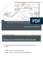 Técnicas de Tratamento de Efluentes