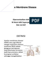 Hyaline Membrane Disease (HMD) dan Diagnosanya