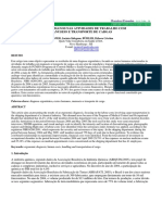 Custos Humanos Nas Atividades de Trabalho Com Manuseio e Transporte de Cargas