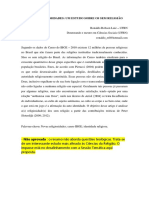 6 Novas religiosidades - um estudo sobre os sem religião