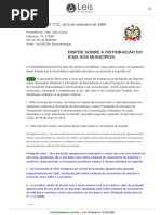 Lei Ordinaria 7721 1989 Santa Catarina SC Consolidada [12!12!1989]