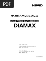 Download Nipro Diamax Dialysis Machine - Service manualpdf by Zlatko Jusupovic SN361878309 doc pdf