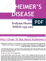 Alzheimer's Disease PowerPoint