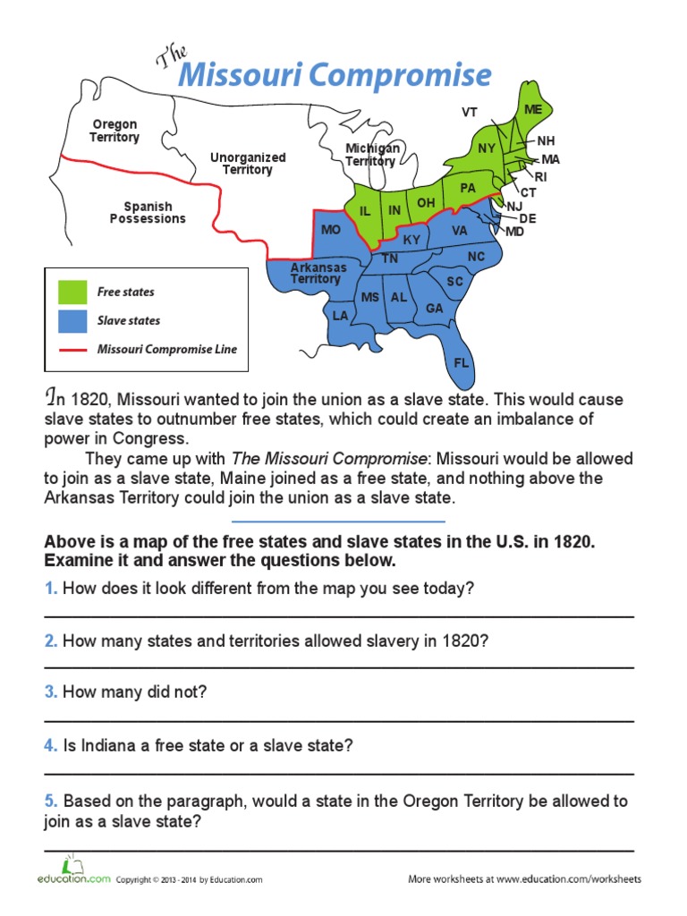 Missouri Compromise | PDF | Human Rights Abuses | Crimes Against Humanity
