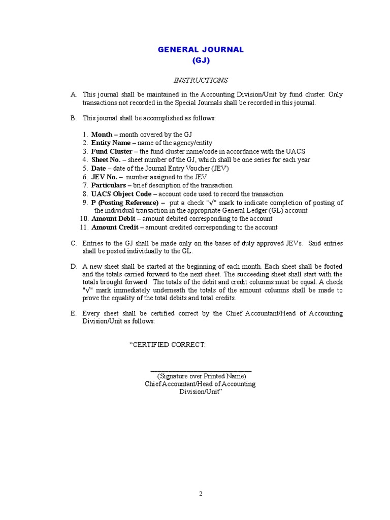 Appendix 1 - Instructions - GJ | PDF