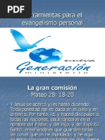 Herramientas evangelismo