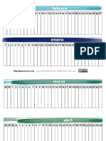 Calendario Lineal Montessori Esp PDF