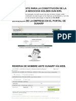 Busqueda y Separacion de Nombre de Una Empresa